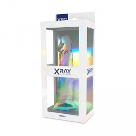 Прозорий фалоімітатор 16 х 4 см XRAY (Іспанія) - 3