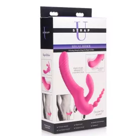 Страпон для тройной стимуляции Regal Rider Vibrating G Dildo для пары - 1