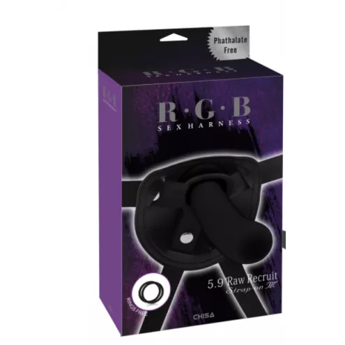 Страпон R.G.B Raw Recruit Strap-On M