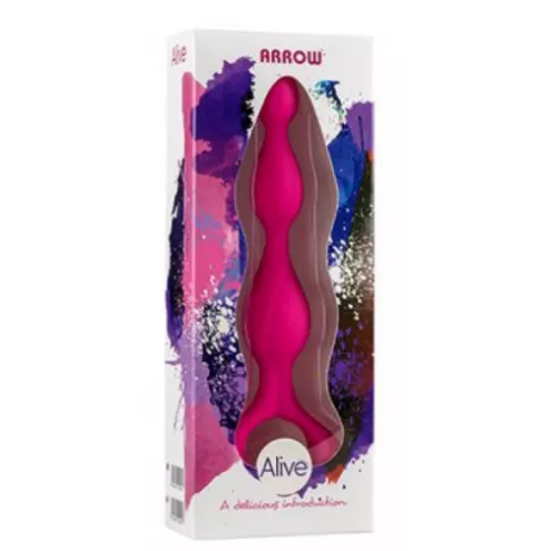 Анальні кульки Alive Triball pink