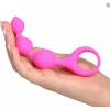 Анальні кульки Alive Triball pink