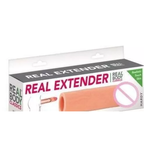 Насадка на член Real Body - Real Extender BIGGY із закритою головкою