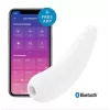 Вакуумний кліторальний стимулятор Satisfyer Curvy 2+ White