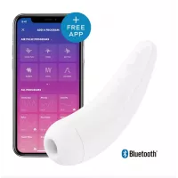 Вакуумний кліторальний стимулятор Satisfyer Curvy 2+ White