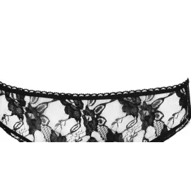 Женские трусики - 2310155 Crotchles Panties - black M - 5