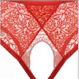 Женские стринги - G-String 2446, red, S/M - 5