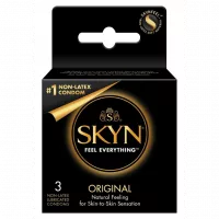 Презервативи SKYN ORIGINAL – натуральна насолода без латексу, 3 шт