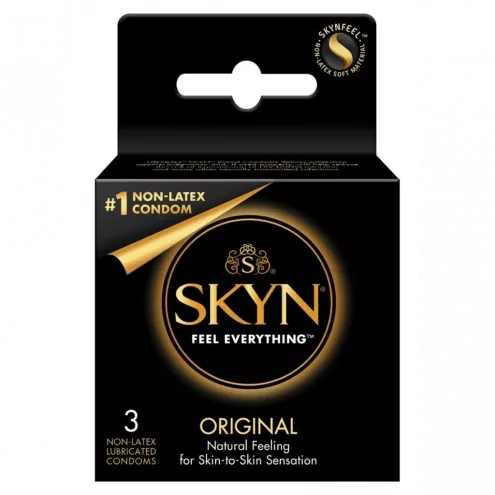 Презервативи SKYN ORIGINAL – натуральна насолода без латексу, 3 шт