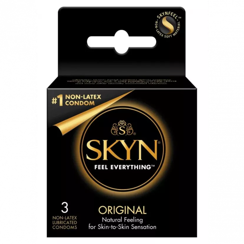 Презервативи SKYN ORIGINAL – натуральна насолода без латексу, 3 шт