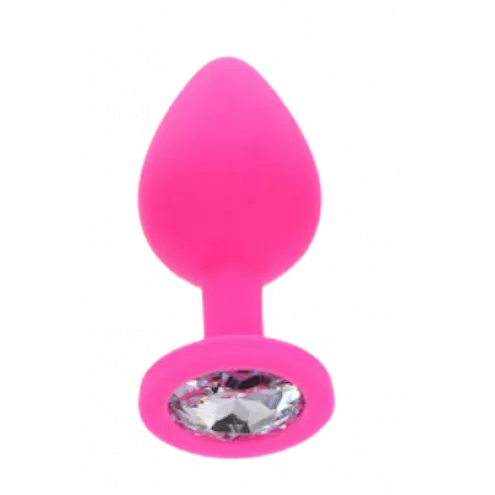 Toy Joy Large Diamond Booty Jewel - Пробка анальна рожева