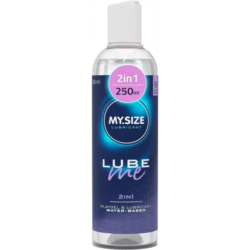 Лубрикант на водной основе Amor My.Size Lube 2in1, 250 мл