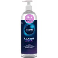 Лубрикант на водній основі Amor My.Size Lube 2in1, 1000 мл