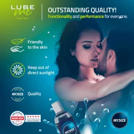 Лубрикант на водной основе Amor My.Size Lube Natural, 250 мл - 4