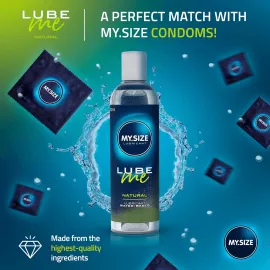 Лубрикант на водной основе Amor My.Size Lube Natural, 250 мл - 2