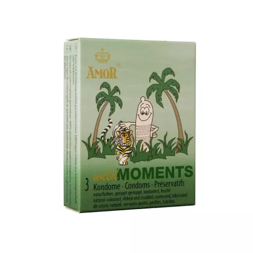 Презервативы Amor Wild Moments, 3 шт