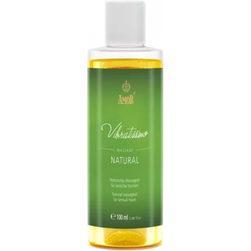 Массажное масло Amor Natural с нейтральным ароматом, 100 мл