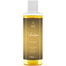 Массажное масло Amor Vibratissimo Coconut с ароматом кокоса, 100 мл - 2