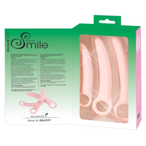 Набір фалоімітаторів Sweet Smile Vaginal Trainers, рожевий