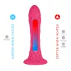 Фаллоимитатор Silexd Liquid Silicone Fantasy Dreamy Size 7, розовый
