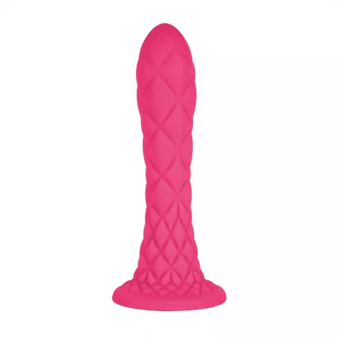 Фаллоимитатор Silexd Liquid Silicone Fantasy Dreamy Size 7, розовый