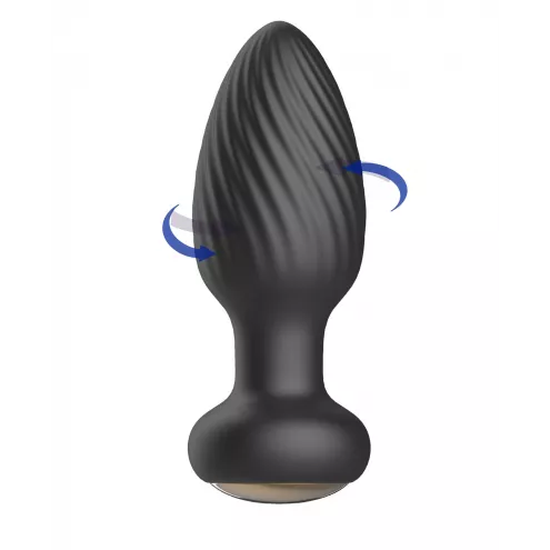 Анальна пробка B-Series Rotating anal plug, з функцією ротації, чорна