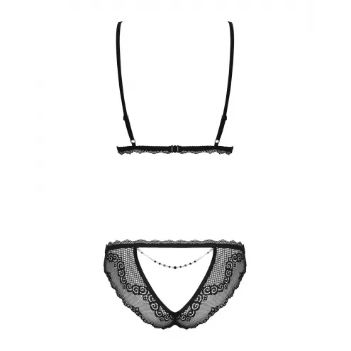 Комплект белья - Obsessive Millagro Set Black L/XL