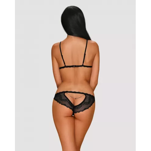 Комплект белья - Obsessive Millagro Set Black L/XL