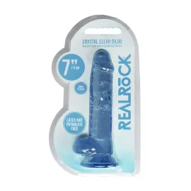 Фалоімітатор - Realrock Dildo 7 Blue - 1