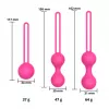 Набір вагінальних кульок - Erospace Sweet Play Kegel Balls Set A12