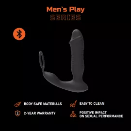 Масажер простати – Erospace Mens Play Thrusting Prostate Massager APP Controlled B5 - 3