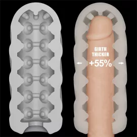 Мастурбатор - Knights Ring Vibrating Dual Purpose Sleeve-Spiral - 2