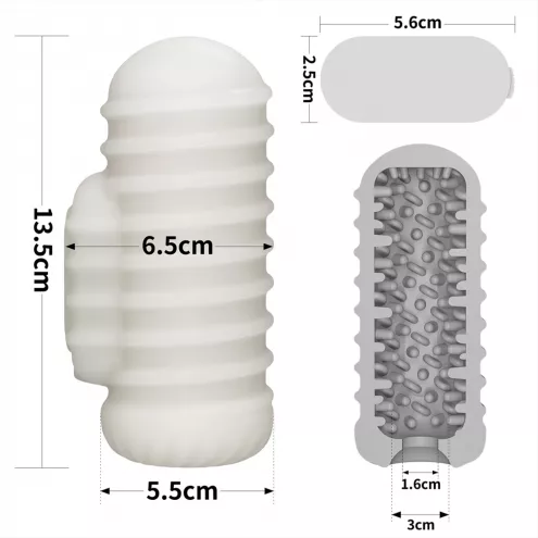 Мастурбатор - Knights Ring Vibrating Dual Purpose Sleeve-Wavy