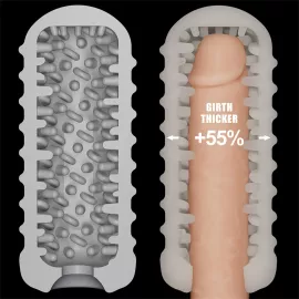 Мастурбатор - Knights Ring Vibrating Dual Purpose Sleeve-Wavy - 2