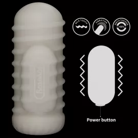 Мастурбатор - Knights Ring Vibrating Dual Purpose Sleeve-Wavy - 7