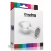 Анальная пробка - Heavy Metal Anal Plug Silver Rosebud Spiral Red