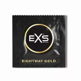 Презервативи - EXS Rightway Gold Condoms, 12 шт. - 2