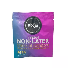 Презерватив жіночий  - EXS Non-Latex Internal Condom Lace Leg Loops, 1 шт. - 1