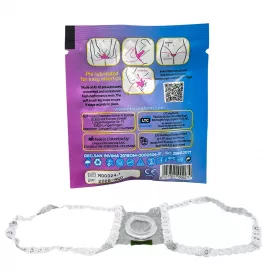 Презерватив жіночий  - EXS Non-Latex Internal Condom Lace Leg Loops, 1 шт. - 3
