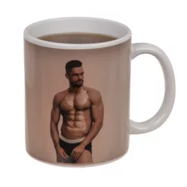 Чашка с термоэффектом Stoneware Mug Stripper Boy, 300 мл - 8