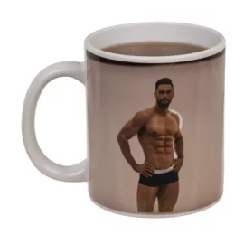Чашка с термоэффектом Stoneware Mug Stripper Boy, 300 мл - 7