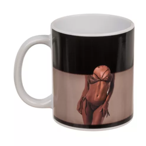 Чашка с термоэффектом Stoneware Mug Stripper Girl, 300 мл