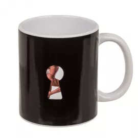 Чашка с термоэффектом Stoneware Mug Stripper Girl, 300 мл - 4