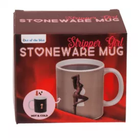Чашка с термоэффектом Stoneware Mug Stripper Girl, 300 мл - 2