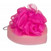 Губка для ванны Bath Sponge Heart, 12 см