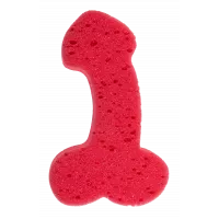 Губка для ванны Sponge Willy Red, 19 см
