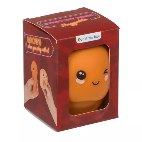Антистресс Stretchy Penis Huggable Orange, 7 см