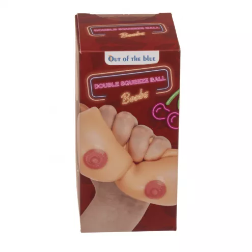 Антистресс Double Squeeze Ball Boobs, 12,5 см