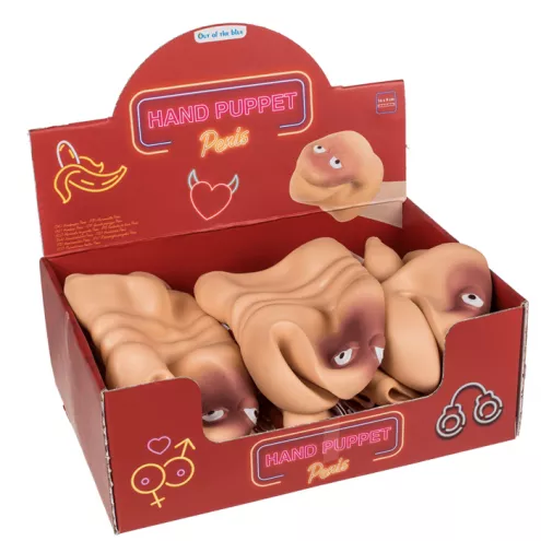 Кукла на руку в виде пениса Hand Puppet Penis