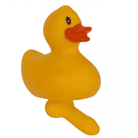 Гумова качечка з пенісом Duck With Dick - 4