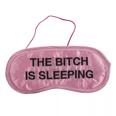 Плюшеві наручники та маска для очей Wild Bitch Pink